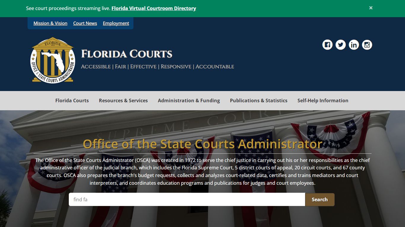 Rules of Judicial Administration - Florida Courts